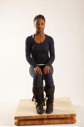 Whole Body Woman Artistic poses Sports Average Studio photo references